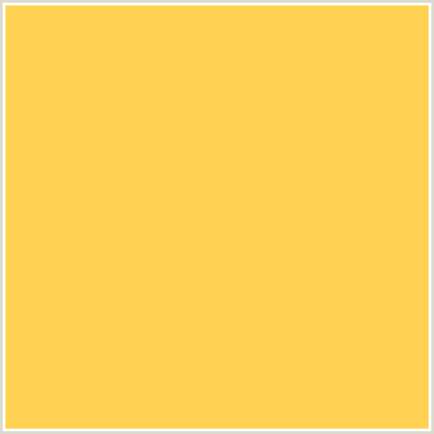 FFD151 Hex Color Image (MUSTARD, YELLOW ORANGE)