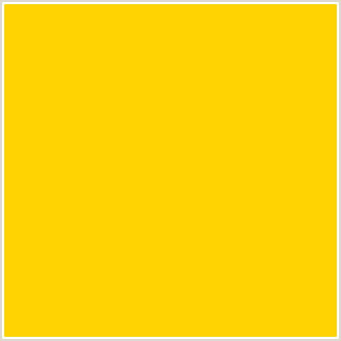 FFD200 Hex Color Image (GOLD, ORANGE YELLOW)