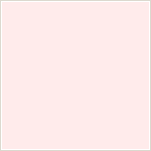 FFEBEB Hex Color Image (FAIR PINK, LIGHT RED, PINK, RED)