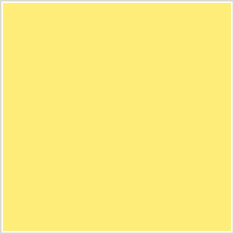 FFED79 Hex Color Image (KOURNIKOVA, YELLOW)