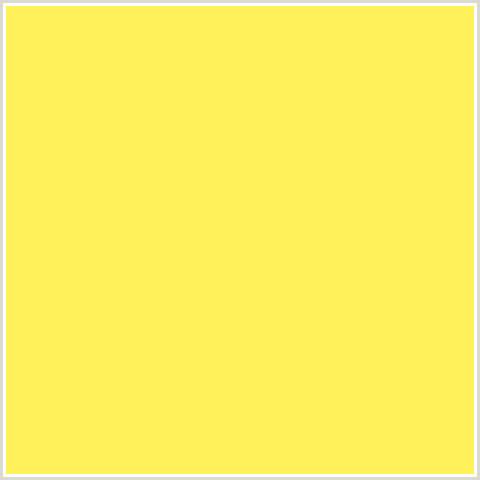 FFF159 Hex Color Image (GORSE, YELLOW)