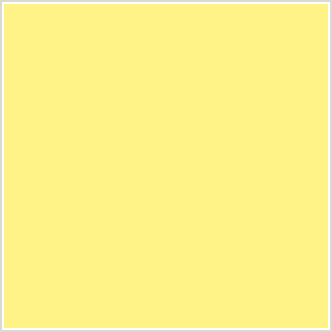 FFF387 Hex Color Image (DOLLY, KHAKI, YELLOW)
