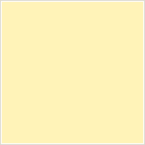 FFF3B8 Hex Color Image (BUTTERMILK, YELLOW)