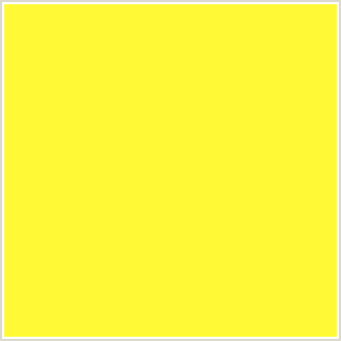 FFFA35 Hex Color Image (GOLDEN FIZZ, LEMON, YELLOW)