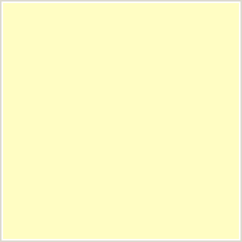 FFFDC3 Hex Color Image (SHALIMAR, YELLOW)